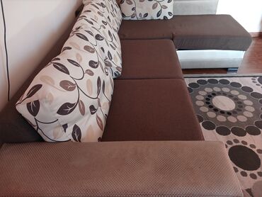 старые диваны на пружинах: Угловой диван, Б/у