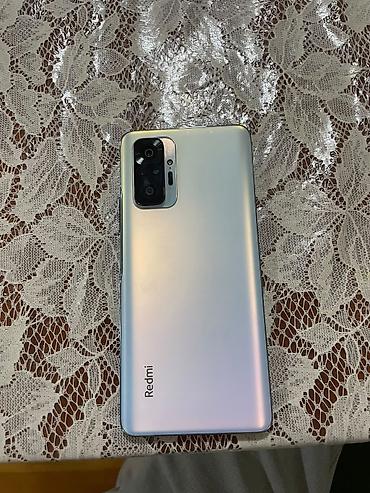 Мобильные телефоны и аксессуары: Redmi Note 10 Pro, 256 ГБ, цвет - Серебристый, Сенсорный — 1