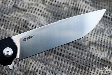 Охота и рыбалка: Нож складной fat dragon-nimo knives r11black, сталь d2, рукоять g10 — 7