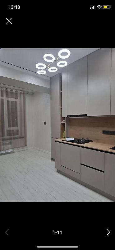 2 bedroom: 2 комнаты, 60 м², Асанбай мкр Элитка, 4 этаж, Дизайнерский ремонт — 1