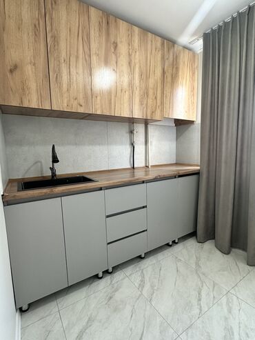 калыс ордо участок сатылат: 3 комнаты, 63 м², 104 серия, 3 этаж, Евроремонт