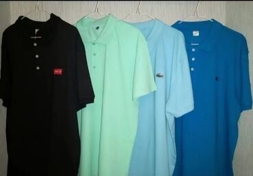 футболки больших размеров мужские: Футболка L (EU 40), XL (EU 42), 2XL (EU 44), цвет - Голубой
