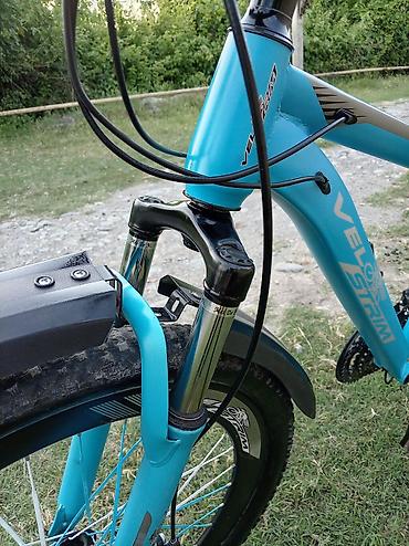 matorlu velasibet: Velostrim dağ velosipedi - Rəng: mavi-göy, qara detallarla - Çərçivə — 1