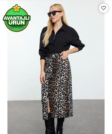 Ev geyimləri, pijamalar: Maksi Ətək, Trendyolmilla, Cins, XL (EU 42)