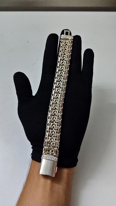 Серебряные браслеты: Браслет "Император" Серебро 925 проба В Наличии ✅ Вес 112 Грамм — 6