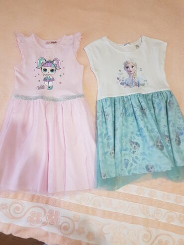 haljinice za devojcice h m: H&M, Mini, Kratak rukav, 110-116