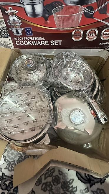 Наборы посуды: Набор посуды 20 предметов HOFFNER (Professional Cookware Set) - — 8