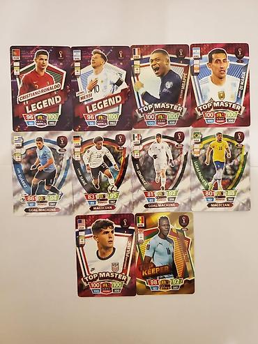 Panini Adrenalyn XL Qatar 2022 futbol kolleksiya kartları dəsti -