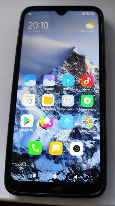 поко м5 с: Redmi, Redmi Note 8T, Колдонулган, 64 ГБ, түсү - Кара, 2 SIM