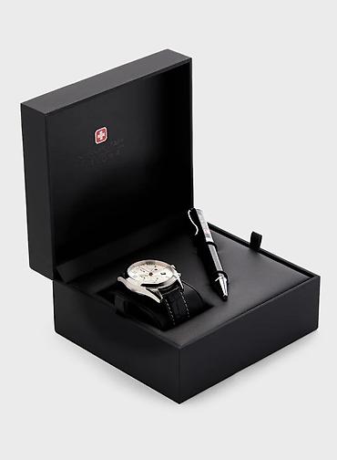 Другие наручные часы: Подарочный набор Swiss Military Hanowa Patriot Chrono (артикул — 2