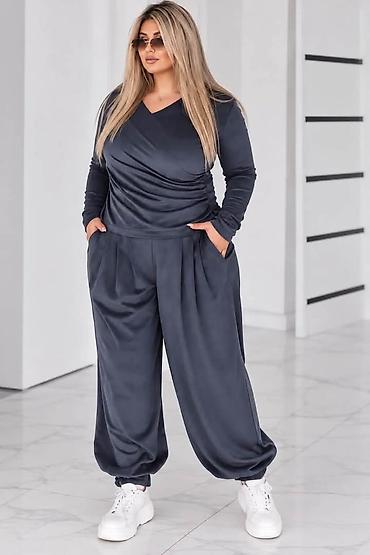 Sweatsuit Sets: 09. NOVO 💫 BIG SIZE 💫 Plišane trenerke za punije Cena : XL 2XL 3XL 4XL — 2