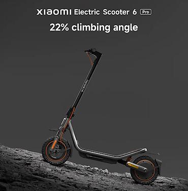 Электротранспорт: Elektrikli Skuter "Xiaomi Scooter 6 Pro BHR08QQGL" Xiaomi Scooter 6 — 4
