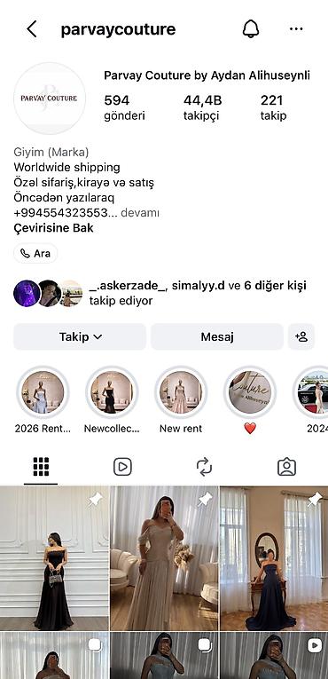 Donlar: Tanınmış dərziyə Parvay Couture tikdirilib.1 dəfə qız anası toya — 8