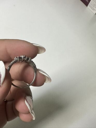 cutlukler ucun uzukler: Üzük, Swarovski, Gümüş, Ametist
