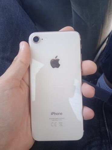 Apple iPhone: IPhone 8, 256 GB, Qızılı, Barmaq izi