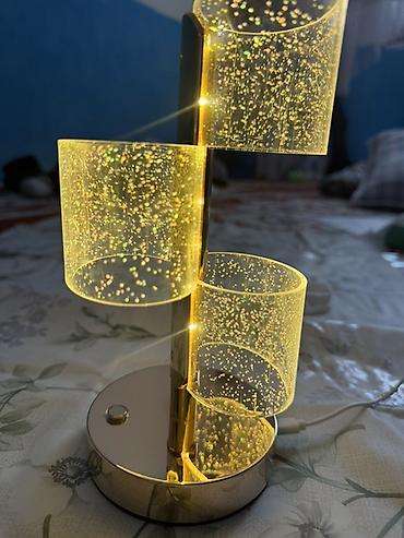 Освещение: Настольный LED-светильник с акриловыми плафонами «Пузырьки» - — 3