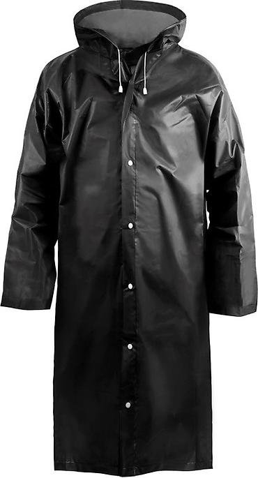 Дождевики: Дождевик-плащ с капюшоном плотнее обычных, черные темно серые и белые — 3