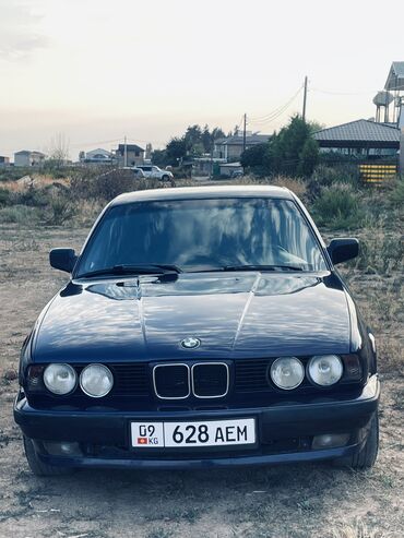 обмен е 34: BMW 5 series: 1988 г., 2.5 л, Механика, Бензин, Седан