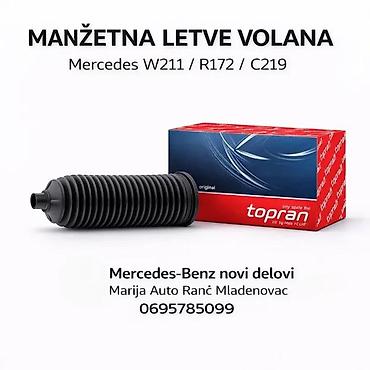 Sistem upravljanja i oslanjanja: MANZETNA LETVE VOLANA MERCEDES C E KLASA W203 W211 CLK SLK | — 4