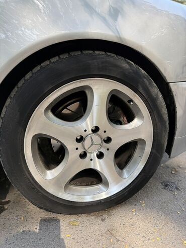 купить шины в бишкеке: Дөңгөлөктөр монтажда 225 / 50 / R 17, Жай, Колдонулган, Комплект, Жеңил унаалар, Куйма, тешиктери - 5