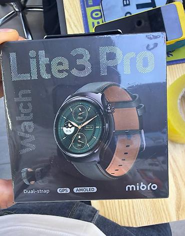 u2 pro: Смарт‑часы Mibro Lite 3 Pro - Экран: AMOLED - Встроенный GPS для — 1