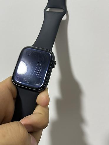 huawei mate 9 pro: Смарт-часы Apple Watch 9 (алюминий, цвет Space Gray) с черным — 2