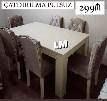 стулья и кресла: Qonaq otağı üçün, Yeni, 6 stul