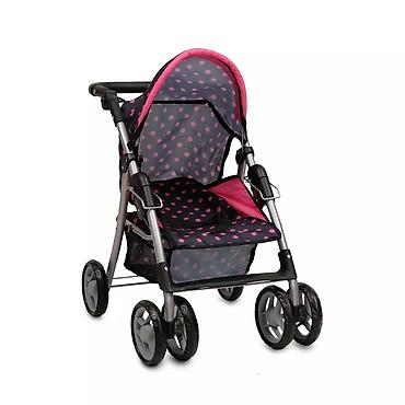cipela auto: Kolica za lutke Pinky Dots – MONI (šifra: CAN6449-70) Opis: - Igračka — 1
