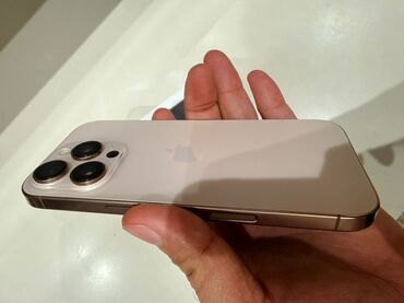 Apple iPhone: IPhone 16 Pro, 128 GB, Desert Titanium, Face ID — 13