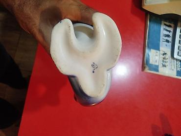 2 el döner bıçağı: Porcelan “balıq” dəst – dekanter və 6 stəkan - Material — 4