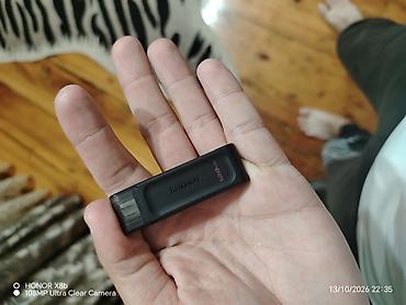 fransız dili dim pdf: Flash kart Kingston, 128 GB, USB type C, İşlənmiş — 3