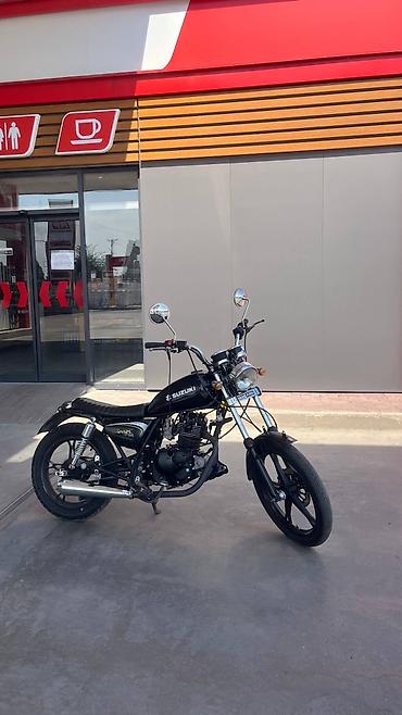 Мотоциклы: Чоппер Suzuki, 125 куб. см, Бензин, Взрослый, Б/у — 2