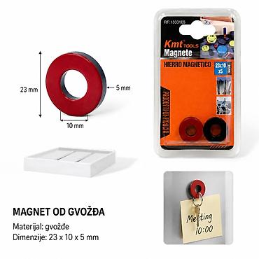 KMT Okrugli prsten za ronjenje – jaki magnet ?5 mm (set 4 kom)