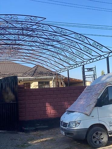 Сварка: Делаем навес любой сложности и любых размеров! так же другие сварочные — 12