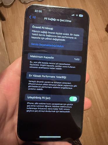 note 13 pro plus: IPhone 13 Pro, 128 GB, Gümüşü, Face ID — 3