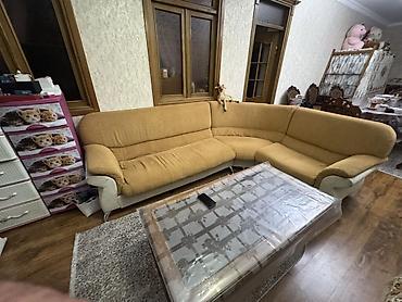 kunc divan: Künc divanı – yumşaq künc oturacaq dəsti - Forma: L-şəkilli, yüngül — 3