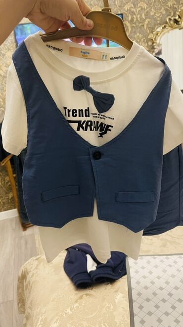 Bodi: Uşaq dəsti, Oğlan üçün, 1 - 2 yaş, Papito Kids