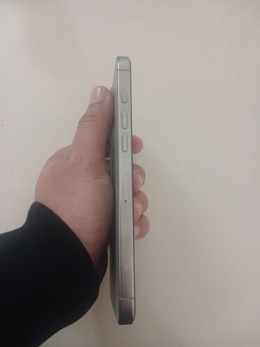 мини телефон: IPhone 15 Pro, Серебристый, Face ID