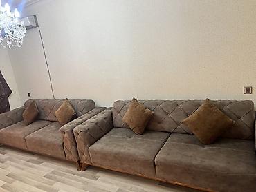 divan ortusu: İki ədəd eyni model yumşaq mebel dəsti 1ededi 550 azn tep tezedir — 1