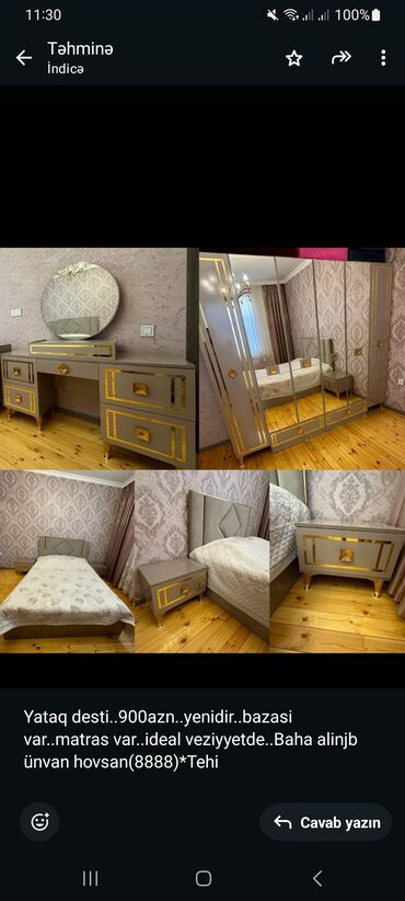 sintifon dosekler: Yataq desti. 900azn. yenidir. bazasi var. matras var. ideal