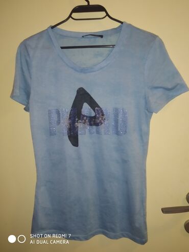 crop top c a: 9Fashion Woman, L (EU 40), color - Blue