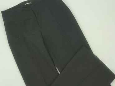 massimo dutti spodnie z wysokim stanem: ONLY, Material trousers for women, size S (EU 36)