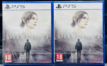 PS4 (Sony Playstation 4): Playstation 5 üçün silent hill 2 oyun diski. Tam yeni, original