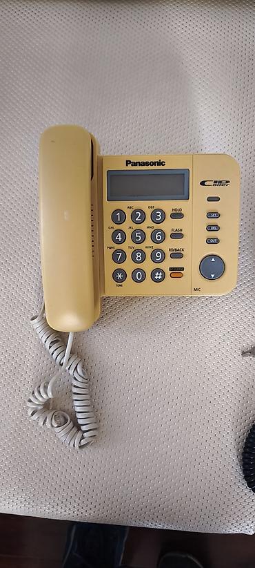 Stasionar telefonlar: Stasionar telefon Panasonic, Simli, Ehtiyat hissələri kimi — 2