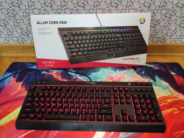 Noutbuklar üçün örtük və çantalar: Hyperx Alloy Core RGB Klavyatura ideal veziyyetdedir Metro etrafi