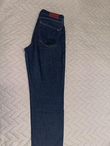 kisi cinsləri: Original Tommy Hilfiger qadin cins şalvarı - Model: Klassik düz — 1