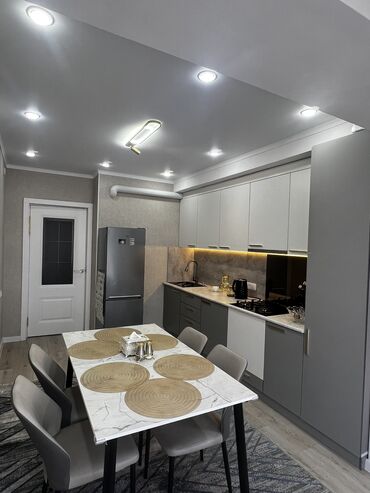 снять квартиру в частном секторе: 2 комнаты, 54 м², Элитка, 10 этаж, Евроремонт