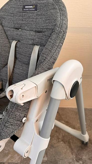 peg prego: Стульчик для кормления Peg Perego Prima Pappa в сером цвете — 5