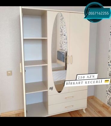 Sifarişlə dolablar: Düz dolab, Qonaq otağı üçün, Dəhliz üçün, Yataq otağı üçün, Paltar üçün, Açılan, Quraşdırıla bilən, 3 qapılı — 13