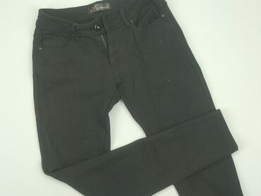 spodnie jeans w kwiaty: L (EU 40), condition - Very good